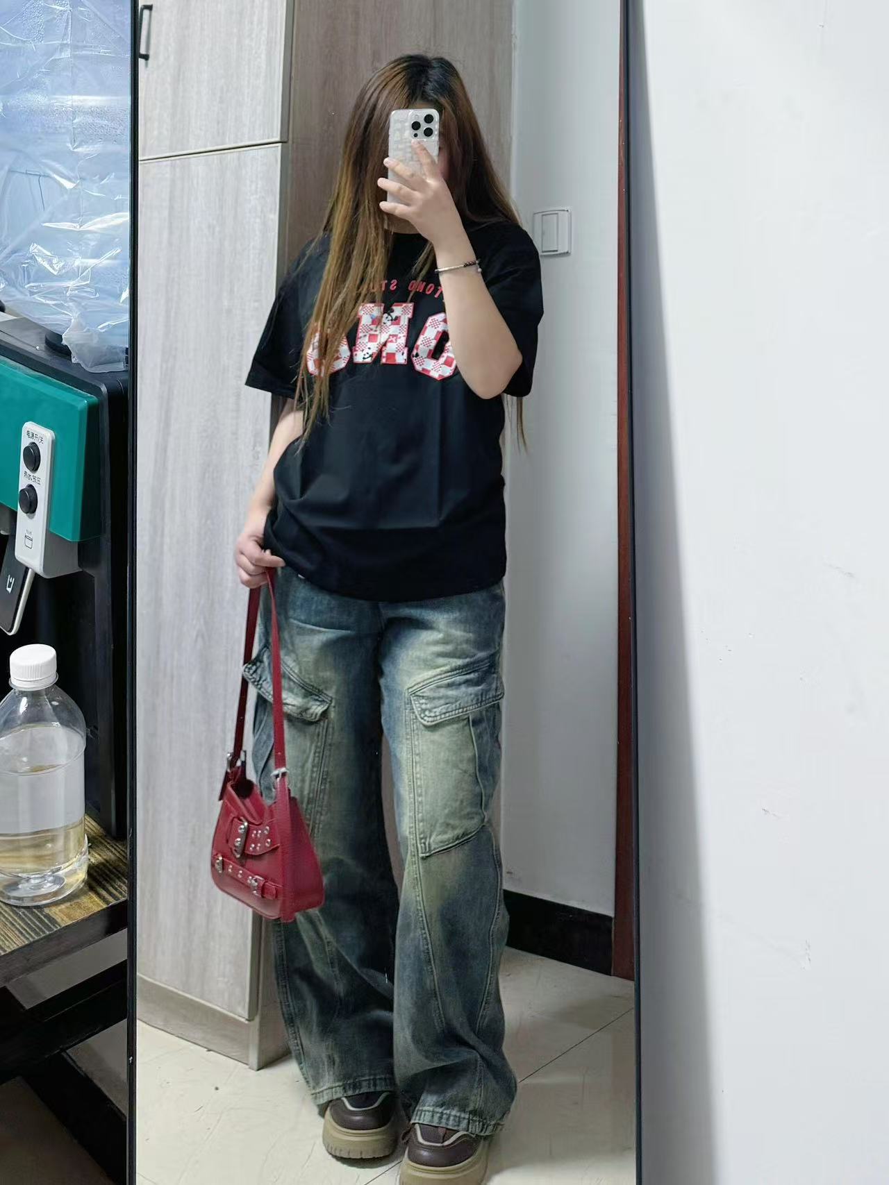 High-quality pure cotton 200g 100% cotton combed tight high-quality workmanship short-sleeved T-shirt for women