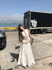 實拍~韓版顯瘦吊帶背心+半身裙