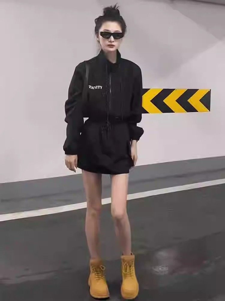 Original method suit women's jacket top summer work skirt temperament sports two-piece suit
