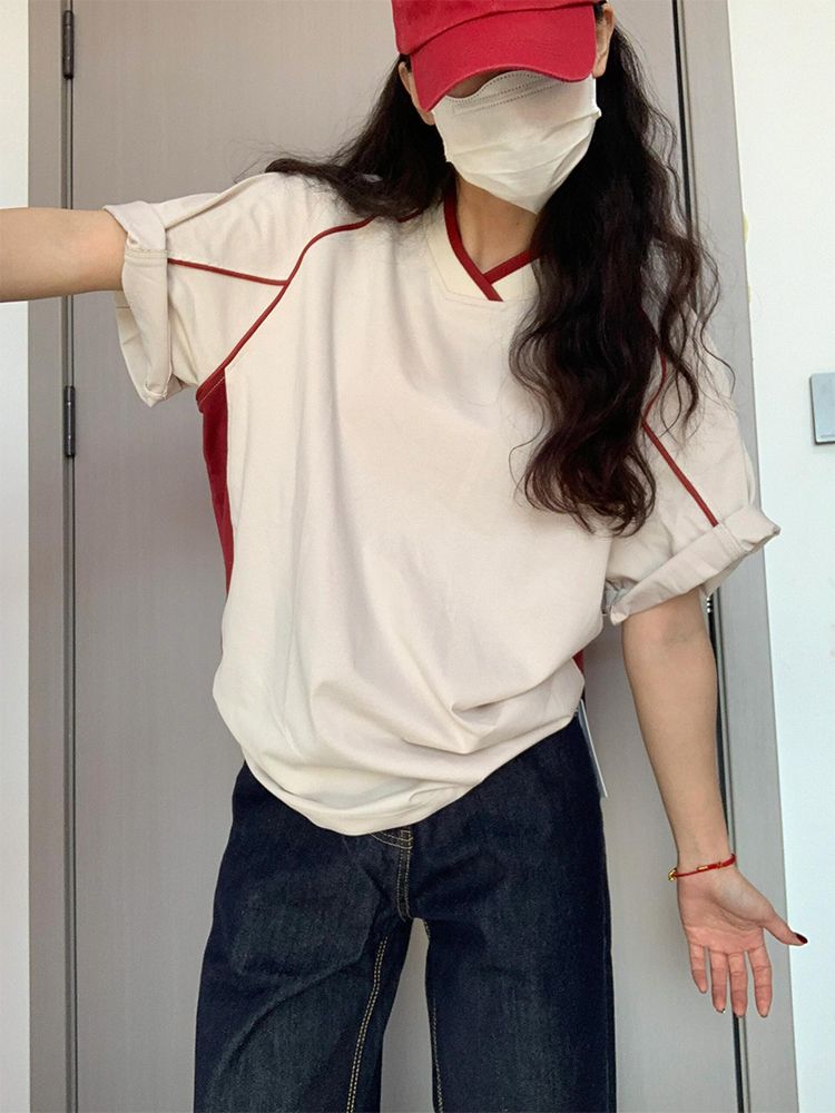 原版做工  19支220克純棉 輔料螺口+包邊拉肩