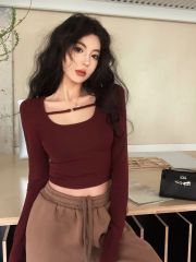 Modal Fabric Tmall-Quality Long-Sleeve Inner T-Shirt | Autumn/Winter New Arrival Waist-Controlled Base Layer Top