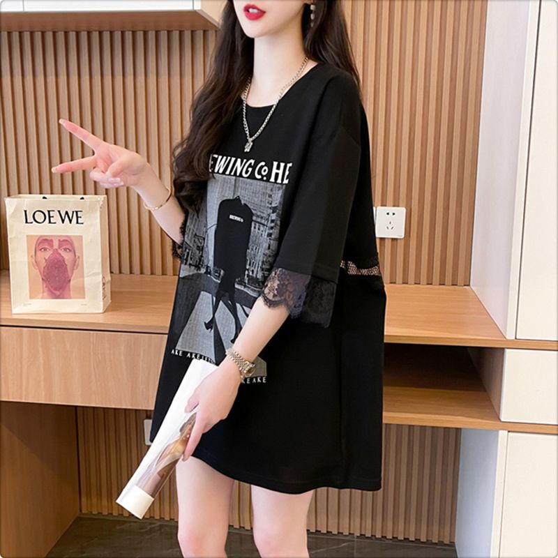 Official pictures 21 pure cotton 2025 summer short-sleeved T-shirt women's Korean style loose T-shirt top