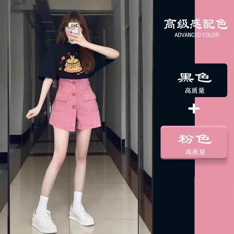 200g combed and tight-fitting sprinkler, pure cotton backpack, spring and summer loose shoulder printed short-sleeved T-shirt