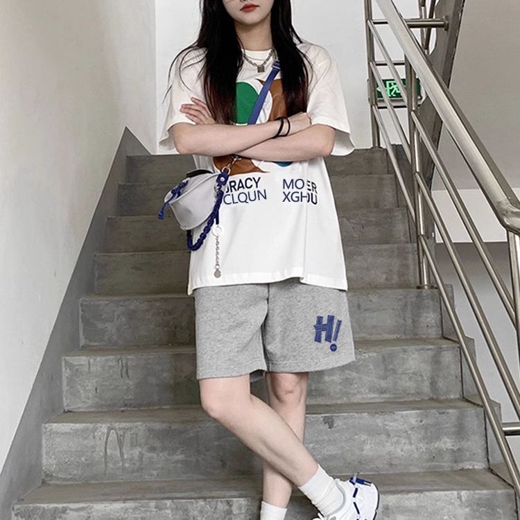 Women's Summer 2025 New Thin Loose Slimming Wide Leg Pants Student Casual Rope Drawstring Jeans