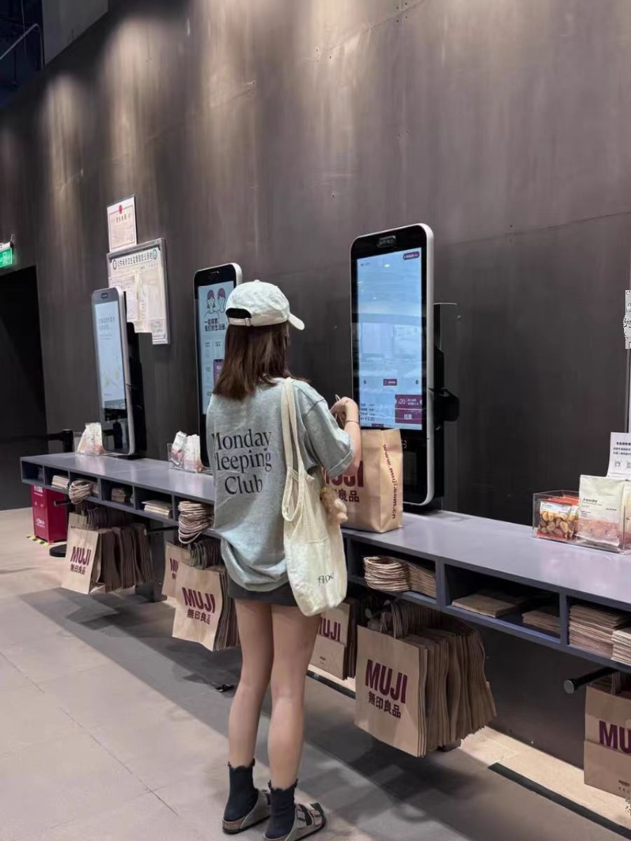 200g combed and tight-fitting sprinkler, pure cotton backpack, spring and summer loose shoulder printed short-sleeved T-shirt