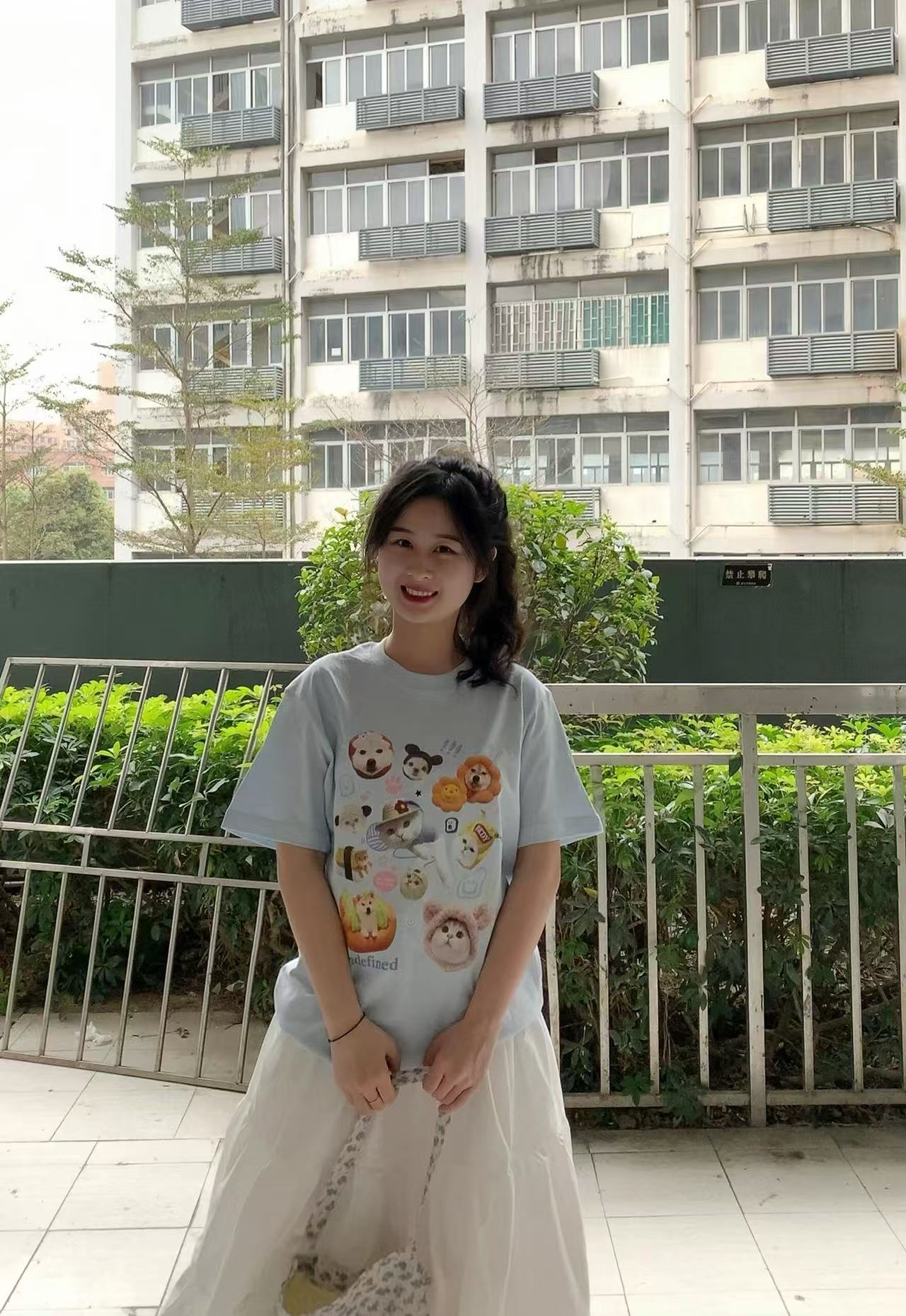 200g combed and tight spun in 2025, pure cotton back bag strip, spring and summer loose shoulder printed short-sleeved T-shirt