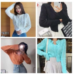 2025 Autumn/Winter New Women's Lace Forest Series Cable Knit Retro Cardigan Sweater Coat Business Fashion Women