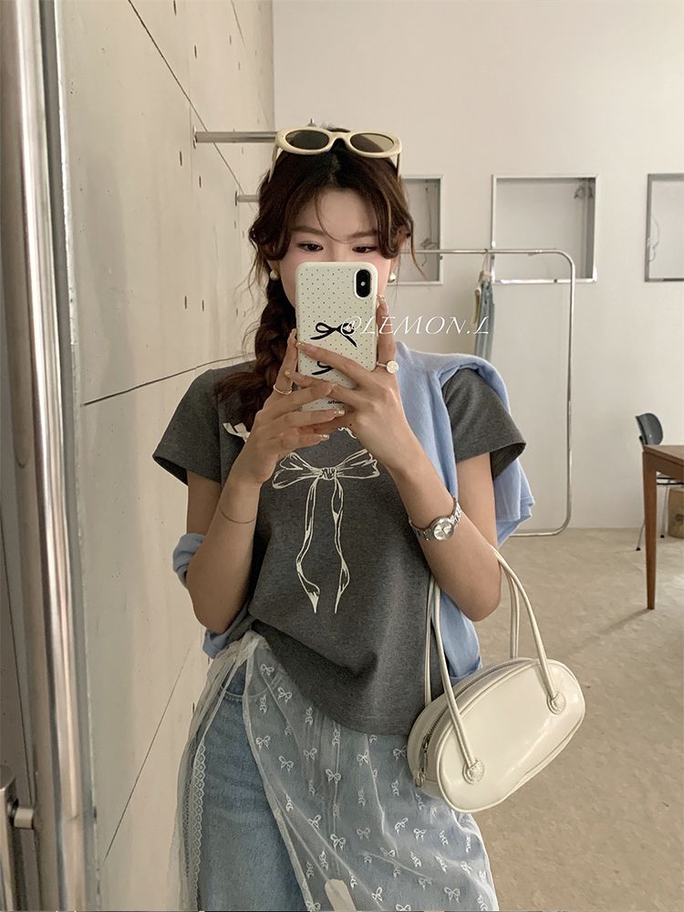 Korean loose lazy Harajuku top chic