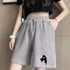 短褲女夏季2025新款薄款寬鬆顯瘦闊腿褲子學生休閒褲抽繩in