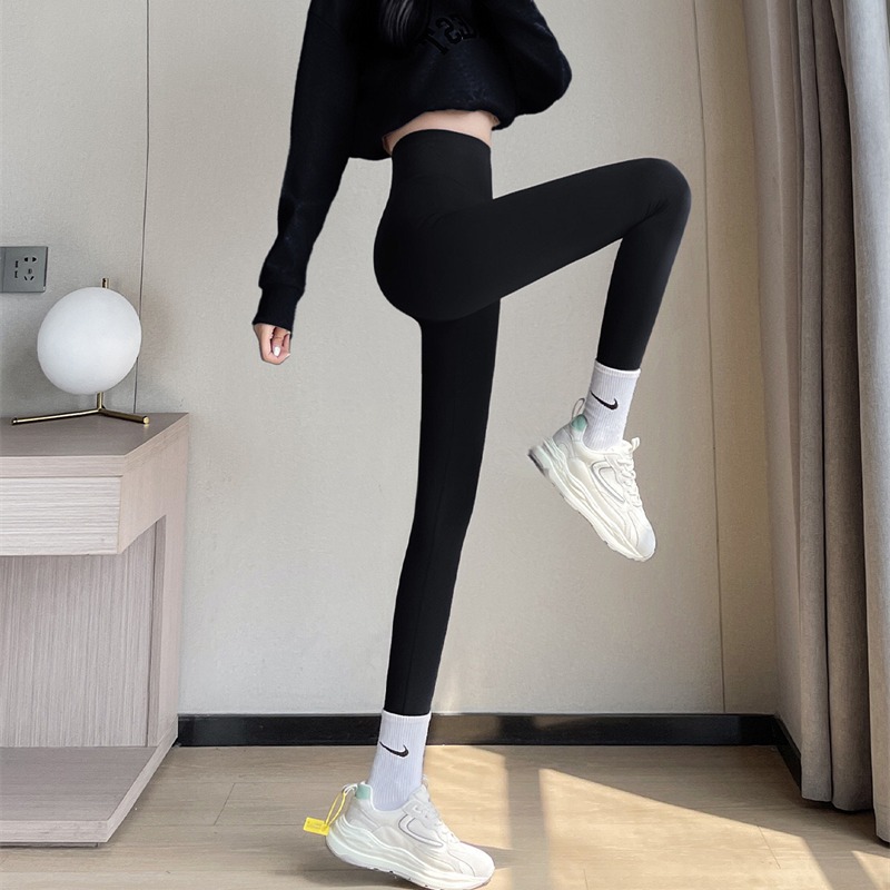 Price ~Spring and summer shark pants Large size leggings Sports fat M abdomen slimming tight leggings yoga pants for women