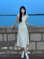 溫柔風法式白色方領連衣裙子女秋季2025新款氣質初戀魚尾包臀長裙