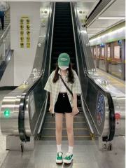 日系格子短袖襯衫女夏季學生韓版寬鬆百搭港風新款小個子薄款襯衣