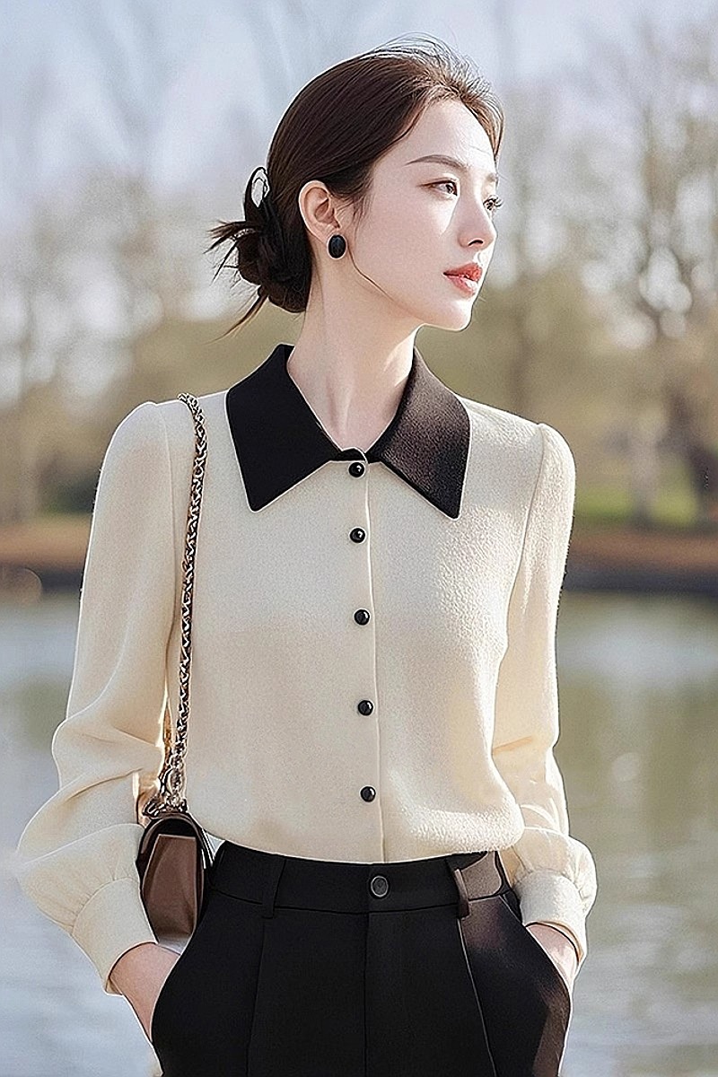 2025 Korean style outfits are super beautiful and unique and beautiful tops with white knitted cardigans underwear for women