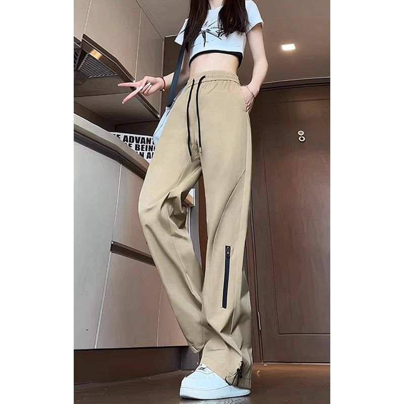 Gray zipper soft shell charge pants for women American outdoor hiking hiking pants waterproof windproof work pants men