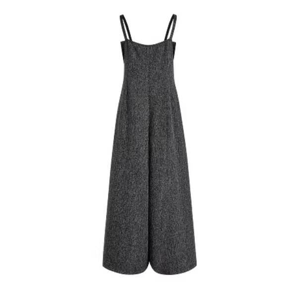 Shipped bow suspender dress pants for women 2025 autumn and winter new style jumpsuits for women