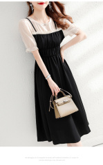 裙子御姐輕熟風連衣裙2025款女夏冷淡高端氣質名媛女神范高級感