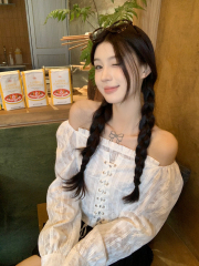 蝴蝶暗紋刺繡花邊白襯衫女裝2025春季新款設計感獨特别致氣質上衣