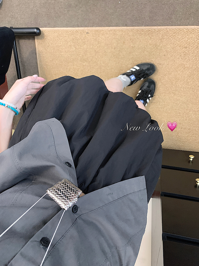實拍 設計感花苞裙褲女裝2025夏季小眾高腰顯瘦蓬蓬裙褲白色短褲