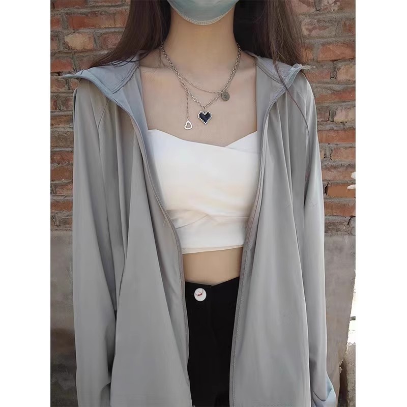 Original method fabric sun protection clothes for women new style breathable cool light jacket outdoor sun protection clothes