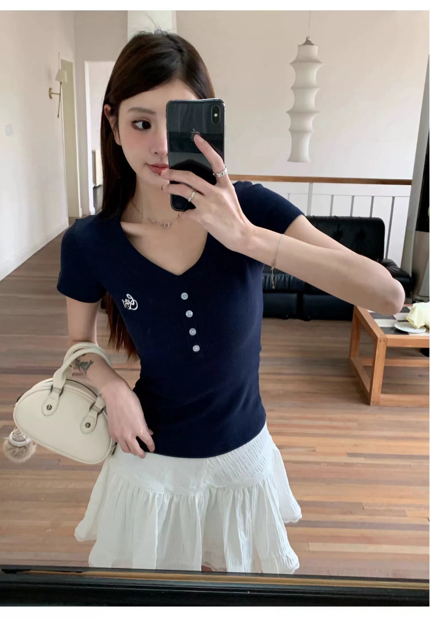 Original jacquard cloth + original three-dimensional lace white fake two-piece suspender vest for women 2025 summer