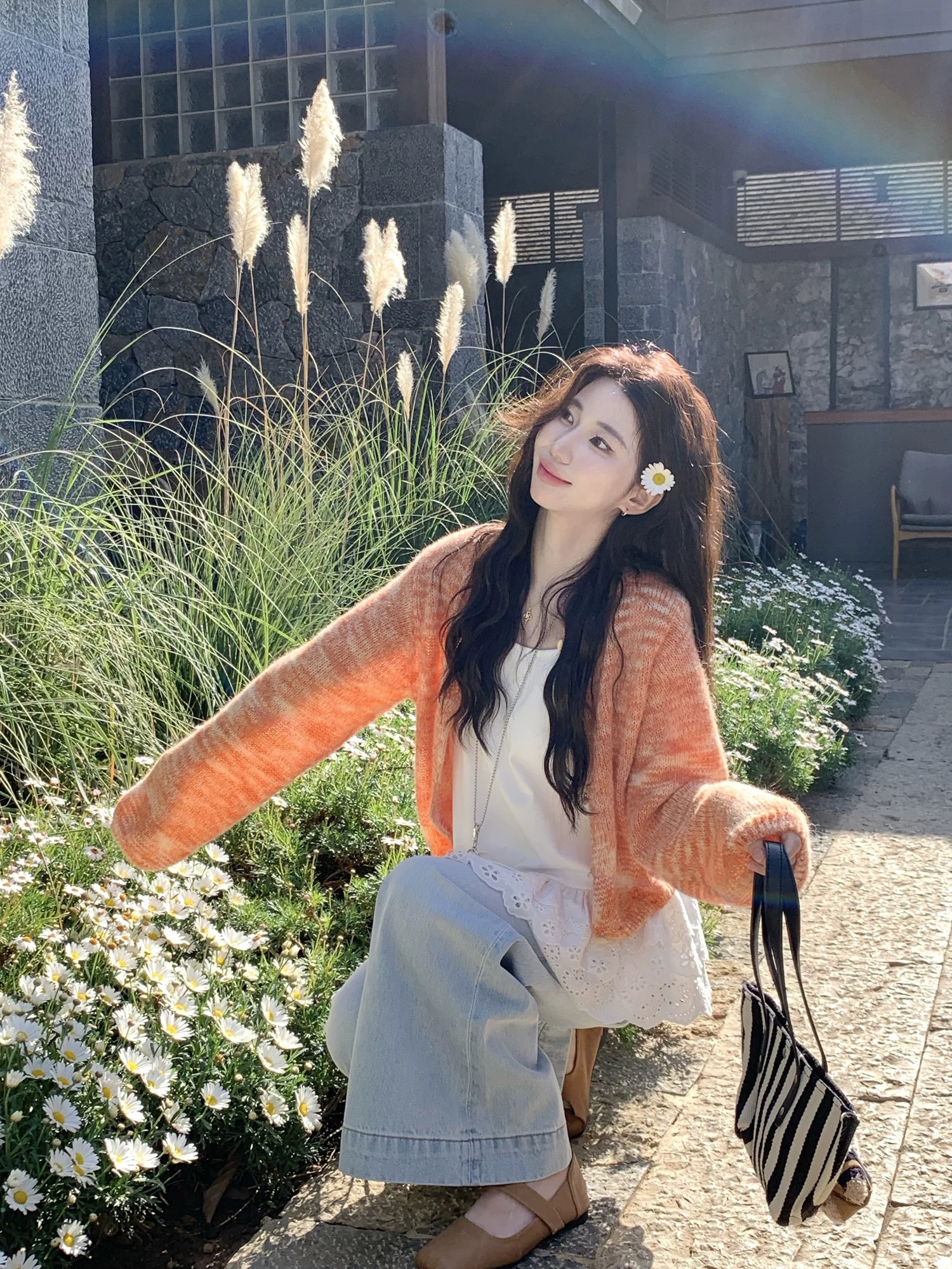 3/3 20:00 New product 95% off three-color sweater cardigan. If you like it, add it and collect it first