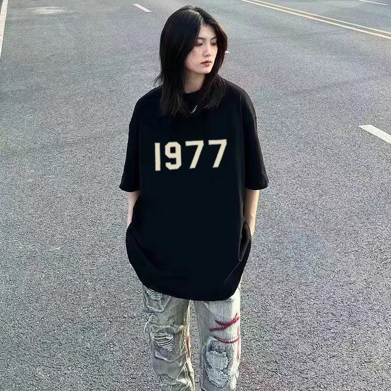 100% pure cotton 2025 summer new short-sleeved T-shirt women's top student Korean version ins trendy versatile personality