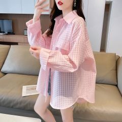 實拍首發防曬布100滌綸防曬衣女衛衣大碼女裝薄款輕薄上衣