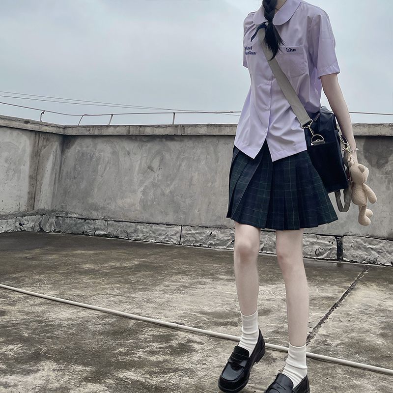 Surin International College Thai school uniform uniform suit Women's jk shirts school for Thai uniforms