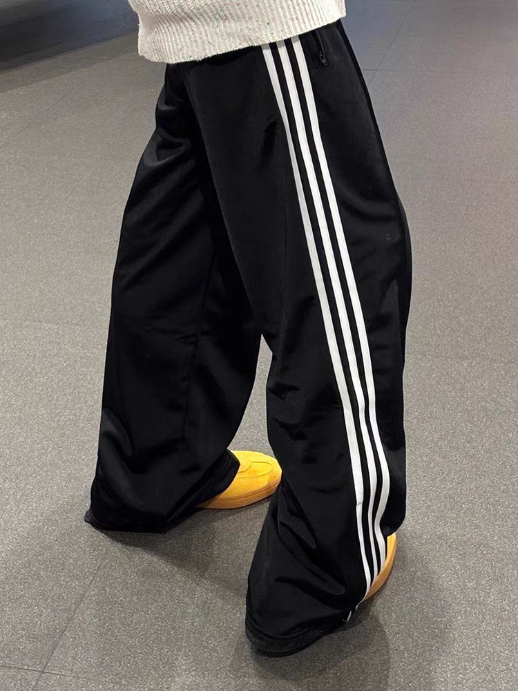Dopamine wear trousers for women in summer new thin quick-drying student Korean version casual sports straight pants