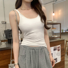 Real photo of Thai unique and beautiful inner strap vest for women in summer 2025 new style hot girl top