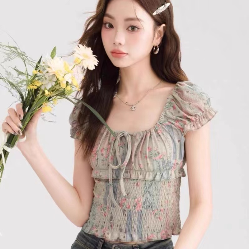 Summer Quzhu Ice Silk Short-sleeved Sweater T-shirt for Women New Heavy Industry Nail Beads Inlay Diamond Casual Loose Half-sleeved