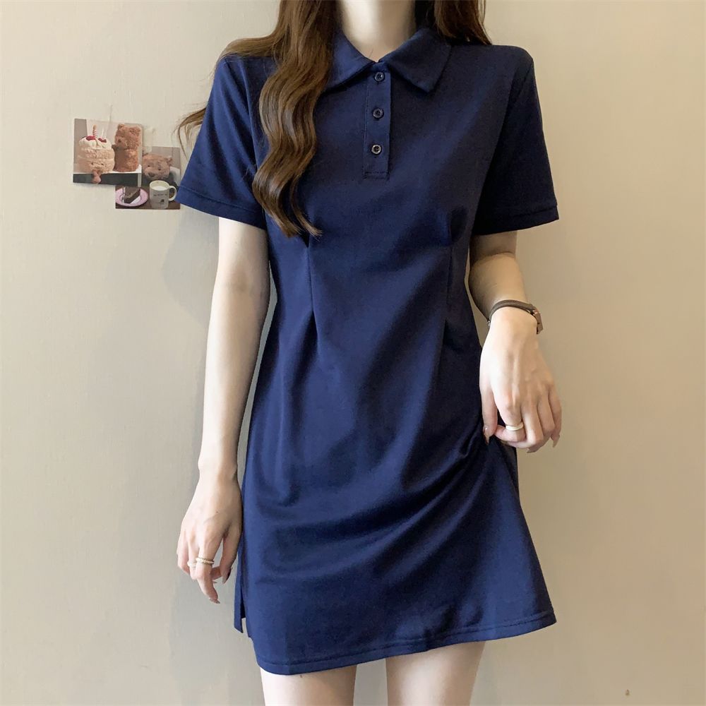 Real shot # pure beads and ground summer clothes women's waist-hugging drawstring mid-skirt