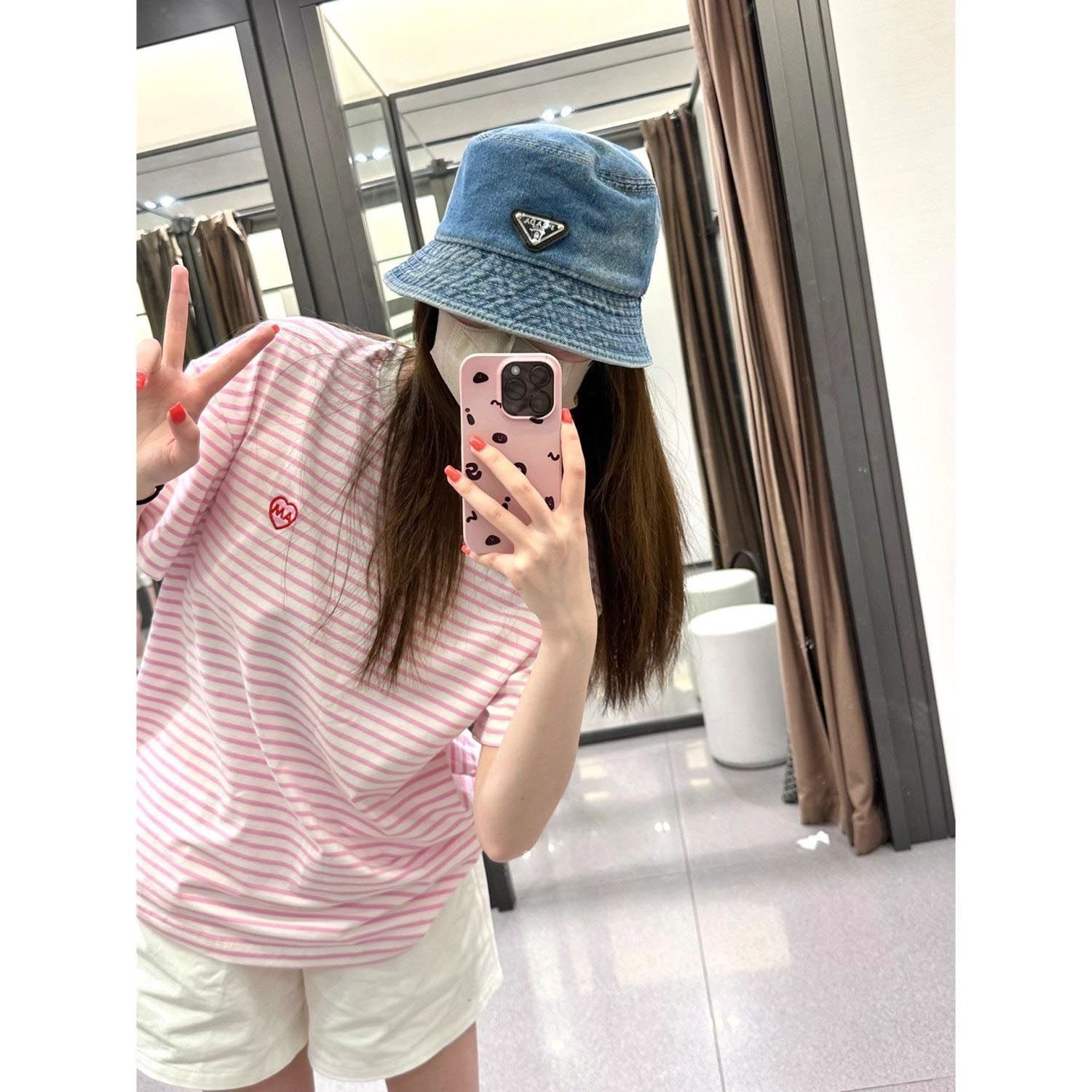 2025夏裝新款歐洲站心短袖t恤女ins潮寬鬆中長款體恤衫歐貨