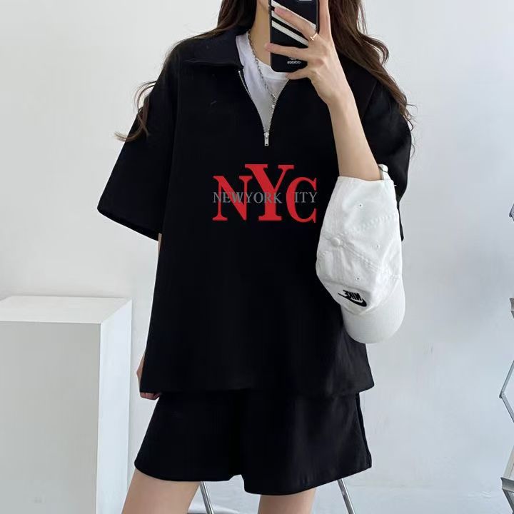 Women's Spring 2025 New Style Casual Sport Two-Piece Set American Streetwear Brand