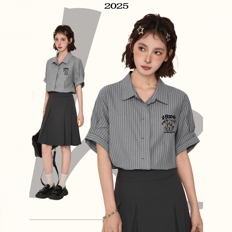 原版做工2025年寬鬆顯瘦木耳邊闊腿褲子女高腰垂感直筒休閒褲