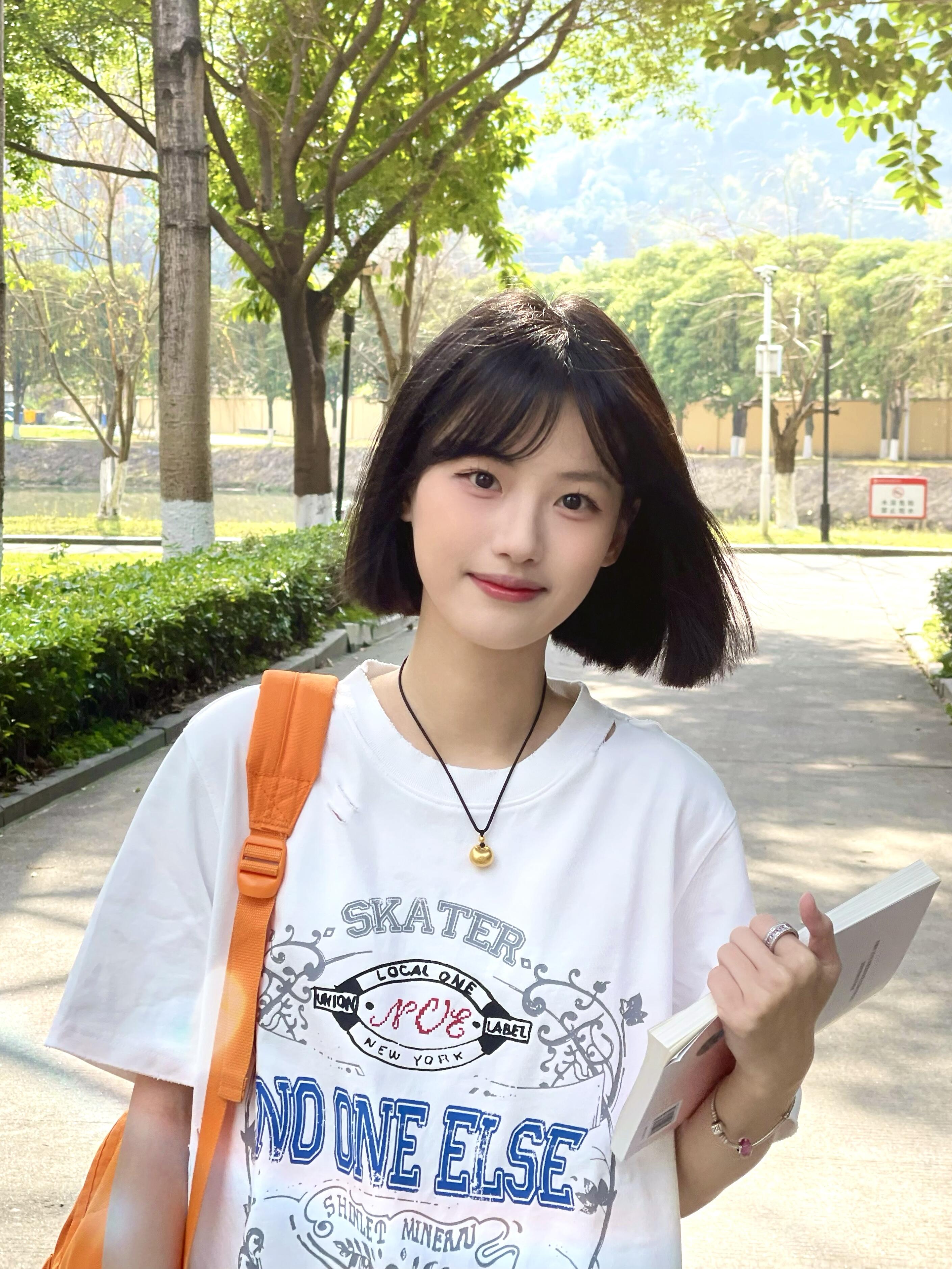 200g combed and tight spun in 2025, pure cotton back bag strip, spring and summer loose shoulder printed short-sleeved T-shirt