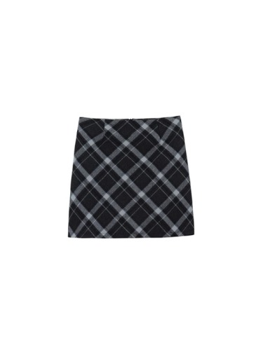 Shipped Small plaid skirt for women in autumn and winter new red wool hip skirt A-line skirt short skirt