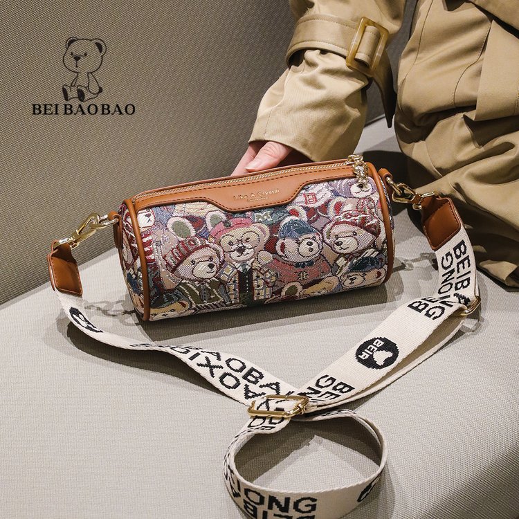 Bei Bag Brand Factory Women's Bag 2024 New Original Cartoon Design Versatile Shoulder Crossbody Bag One Piece Dropshipping