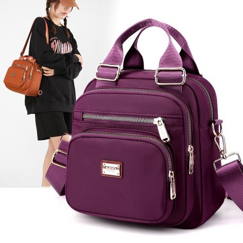 Oxford cloth backpack for women's new Korean style fashionable simple large capacity waterproof travel multifunctional backpack