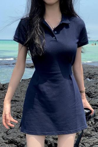High-end butterfly white square collar dress for women in summer new French beautiful temperament and fresh first love long skirt