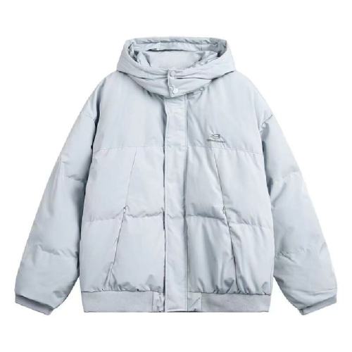 2025 Thicker Winter New Cotton Padded Bread Hooded Embroidered Loose Student Fashionable Padded Jacket Warm Cotton Coat