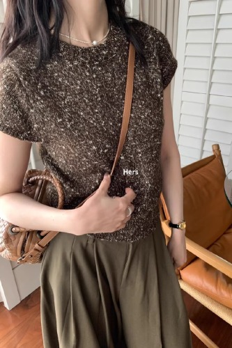 Chic PulaPula Autumn/Winter New Collection: Relaxed Vintage Style Sweater Coat for Women – Loose-Fit Mid-Length Knitted Cardigan Top