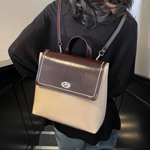 Urban Minimalist Retro Commuter Small Square Bag New Advanced Versatile Large Capacity Hand-held Single Shoulder Crossbody Bag