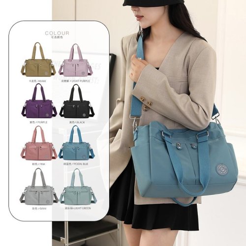 Wholesale Korean-style fashionable minimalist large-capacity multi-purpose shoulder crossbody hand-held bag for commuting, leisure, travel and mother's bag