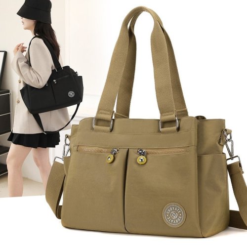 Wholesale Korean-style fashionable minimalist large-capacity multi-purpose shoulder crossbody hand-held bag for commuting, leisure, travel and mother's bag