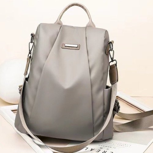 Backpack for women 2025 new Korean style trendy versatile simple casual Oxford cloth women's travel backpack bag