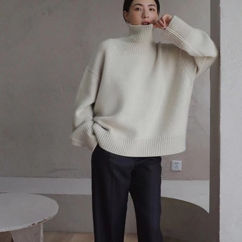 Autumn/Winter Korean-style Oversized, Relaxed-Fit Pullover Knit Base Sweater for Women