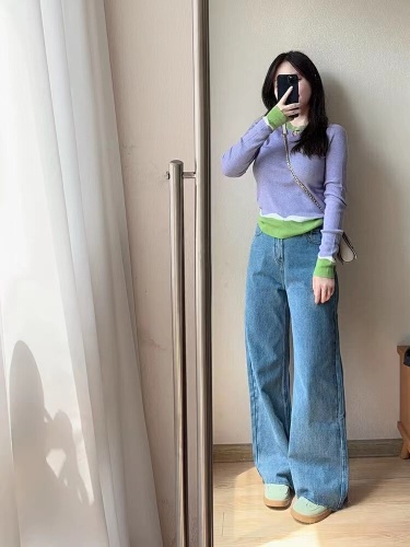 Fall/Winter 2025: Dope-Style Chic Short Knitwear Base Layer for Women – Autumn Long-Sleeve Pullover Top