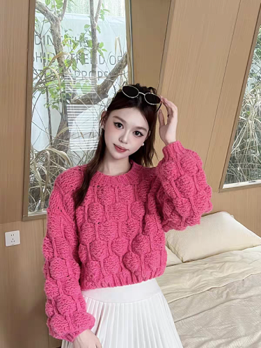2025 Autumn/Winter New Fashion & Stylish Versatile Slimming Long-Sleeve Thick Hooded Sweater for Women with Design Sense Top
