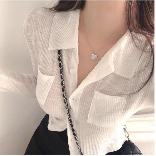 Original Modal Cotton Ribbed Retro Butterfly Halter Neck Top T-Shirt